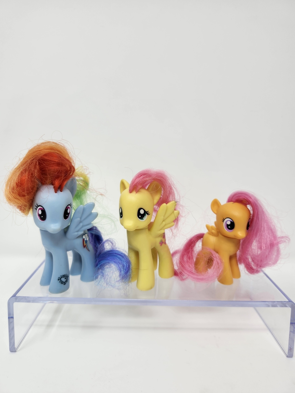 My Little Pony G4 Bundle Rainbow Dash Fluttershy Scootaloo Brushable Ponies MLP
